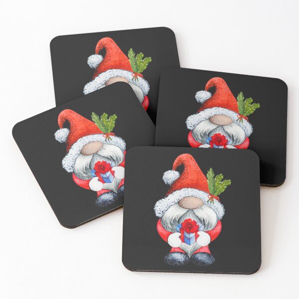 Item preview, Christmas Funny Gnome Funny Merry Christmas Santa Claus Image Artwork designed and sold by LionessLove.