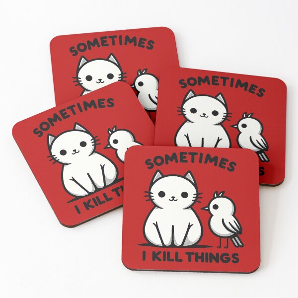 Item preview, Catty Confessions: Feline & Feathered Friends designed and sold by Arienrod's Designs.