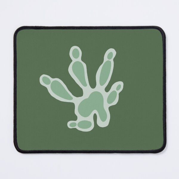 Item preview, Rat paw print (green) designed and sold by loulou-artifex.