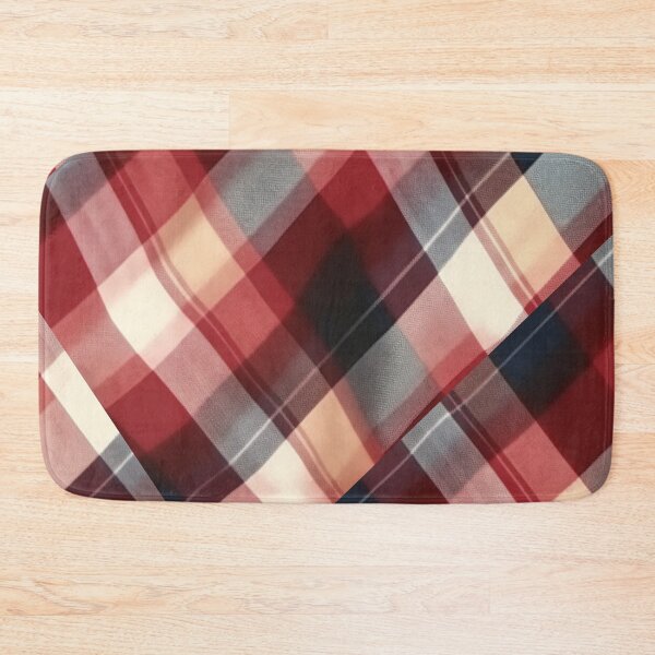 Item preview, Red Wavy Plaid Pattern designed and sold by TriForceDesign.