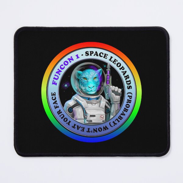 Aperçu de l'œuvre Logo des Léopards de l'espace (fierté) créée et vendue par Funcon.