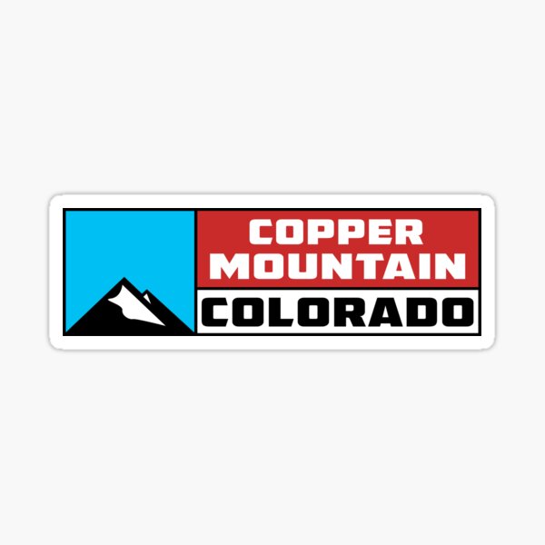 Item preview, Copper Mountain Colorado Skiing Mountain Ski Snowboarding designed and sold by DESTINATIONS DECAL.