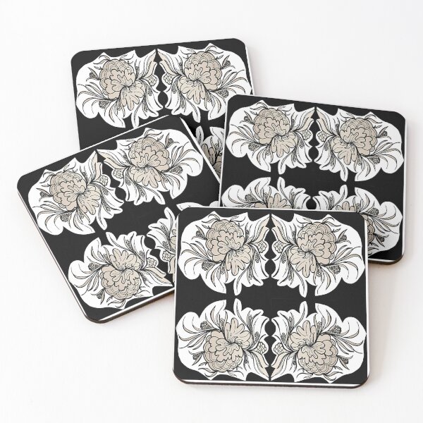 Item preview, CRAZY ART FLORAL shows an imaginary pair of flowers designed and sold by GL/gittalandgraf.