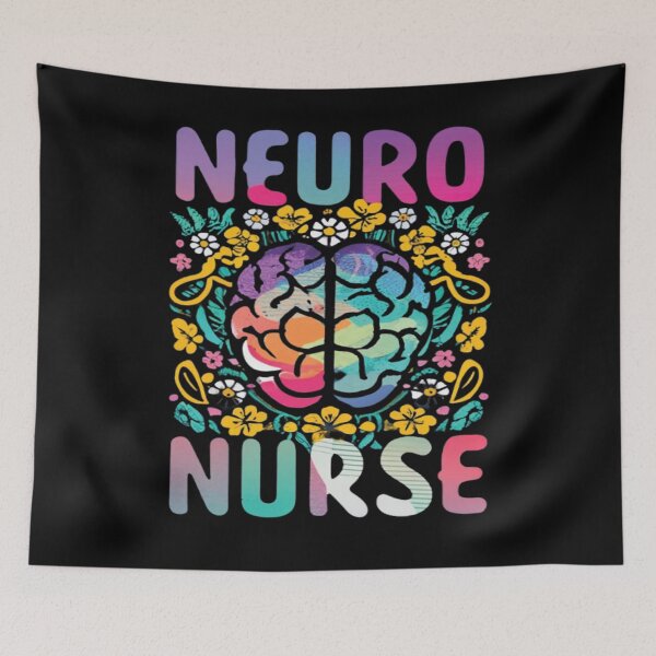 Item preview, Neuro Nurse Autistic Pride rainbow infinity Symbol designed and sold by UrbanGraphixs.