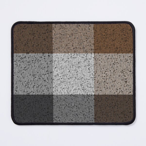 Item preview, Seamless repeat vector pattern. Black white and brown checkered designed and sold by Full4Energy.