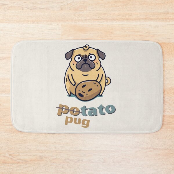 Item preview, Cute Pug Potato designed and sold by Daria-Shop.