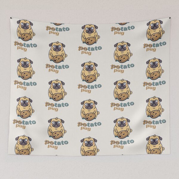 Item preview, Cute Pug Potato designed and sold by Daria-Shop.