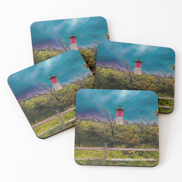 Item preview, Lighthouse by the Fence designed and sold by SlightlyBroken.