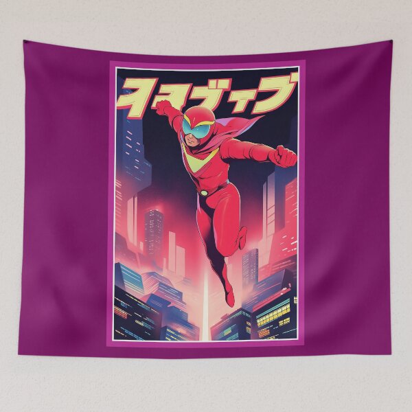 Item preview, Retro Anime Comic Hero | Anime Origin | Vintage Anime Art designed and sold by AlNoah.