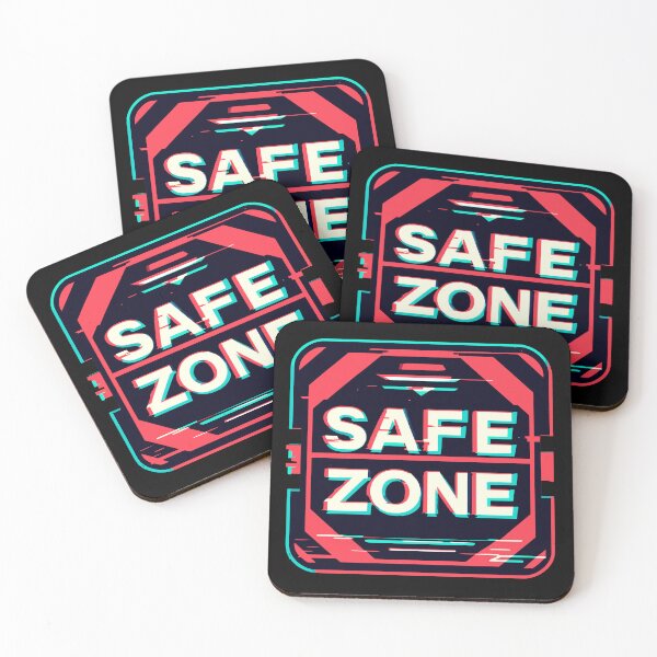 Item preview, Safe zone Retro Gaming Glitch designed and sold by TomFrontierArt.
