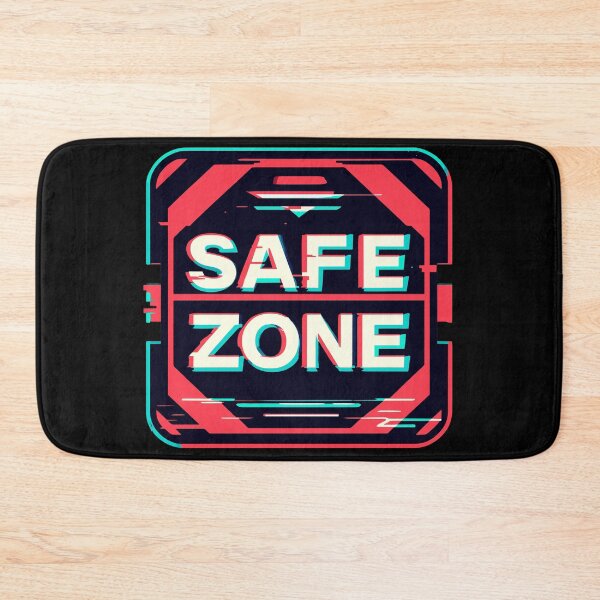 Item preview, Safe zone Retro Gaming Glitch designed and sold by TomFrontierArt.