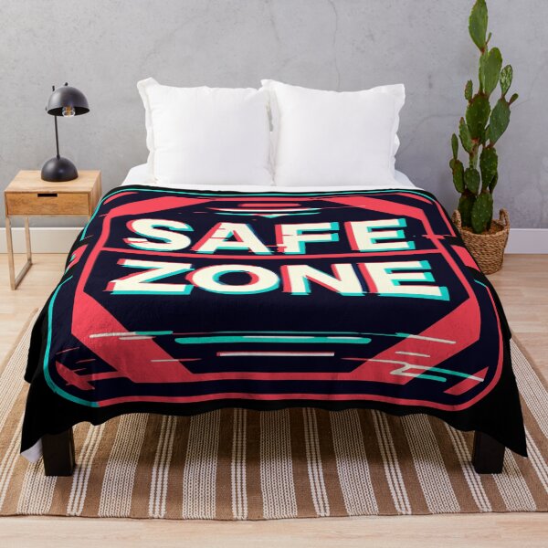 Item preview, Safe zone Retro Gaming Glitch designed and sold by TomFrontierArt.