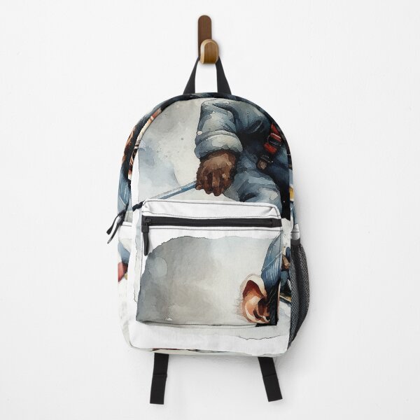 Item preview, Lindo mono esquiando designed and sold by Miko-Art.
