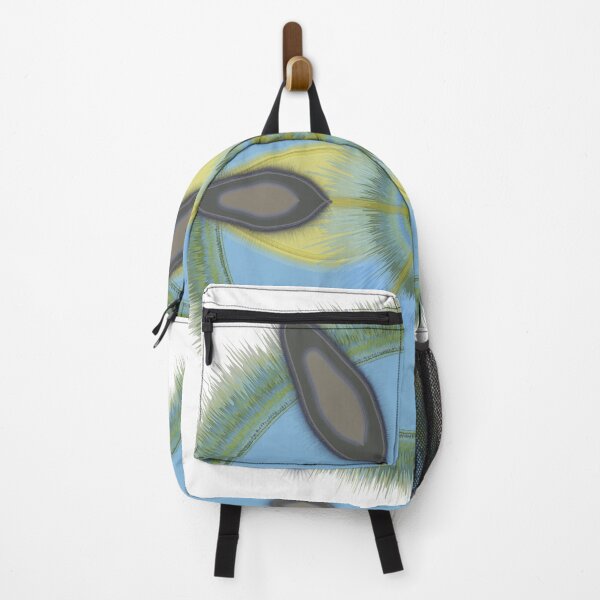 Item preview, Blue Yellow Abstract Flower designed and sold by Tactux - Digital Artist.