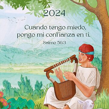 Cuando Tengo Miedo Pongo Mi Confianza En Ti Salmo 56 3 Sticker