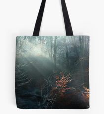 First Rays on a Frosty Morning Tote Bag