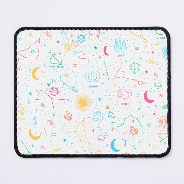 Item preview, Star sign pattern - Pastel & White designed and sold by MickeyEdwards.