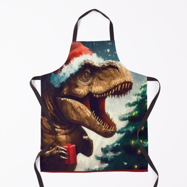 Item preview, Christmas T-Rex 1 designed and sold by CrankyOldDude.
