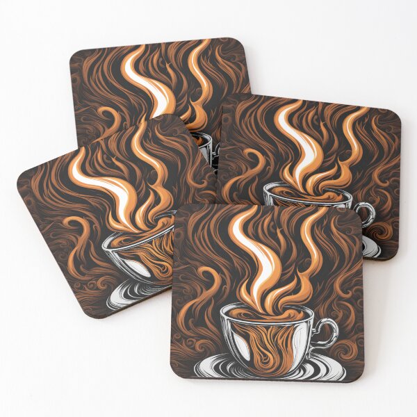 Item preview, For the Love of Coffee - Epic Beauty - Fire and Flames Elegant Coffee Mug designed and sold by Butler in the Home.