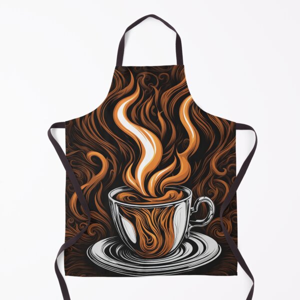 Item preview, For the Love of Coffee - Epic Beauty - Fire and Flames Elegant Coffee Mug designed and sold by Butler in the Home.
