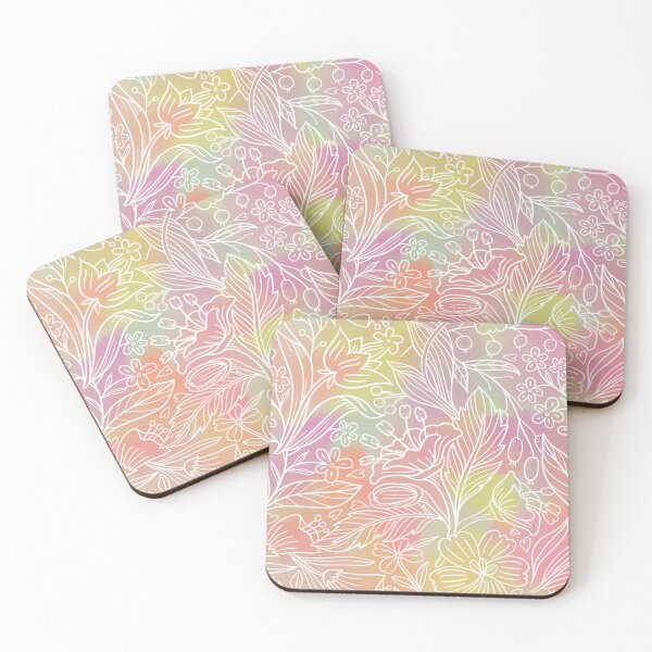 Item preview, Warm Watercolor Floral Pattern Design designed and sold by CarefulCreation.