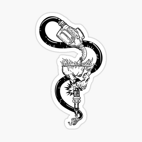 Item preview, Gasoline for your brain! designed and sold by Hell  Claro Streetware.