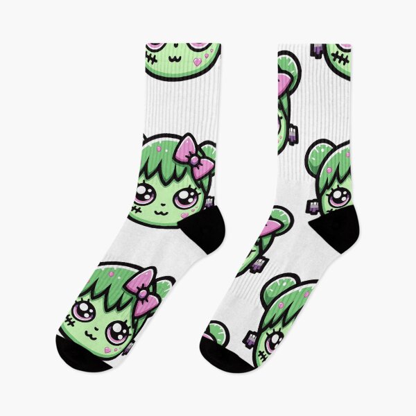 Item preview, CUTE UNIVERSAL FEMALE FRANKENSTEIN MONSTER GREEN designed and sold by HYPeR-NaTUrE.