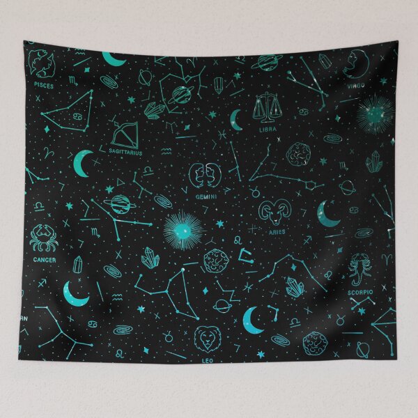 Item preview, Star sign pattern - Blue designed and sold by MickeyEdwards.