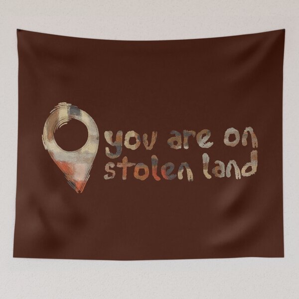 Item preview, You Are On Stolen Land! designed and sold by AUTHENTIC AMERICANA ARTS.