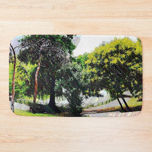 Item preview, Sylvan Serenity: Tranquil Oasis in Pixelated Silence designed and sold by bizarorin.