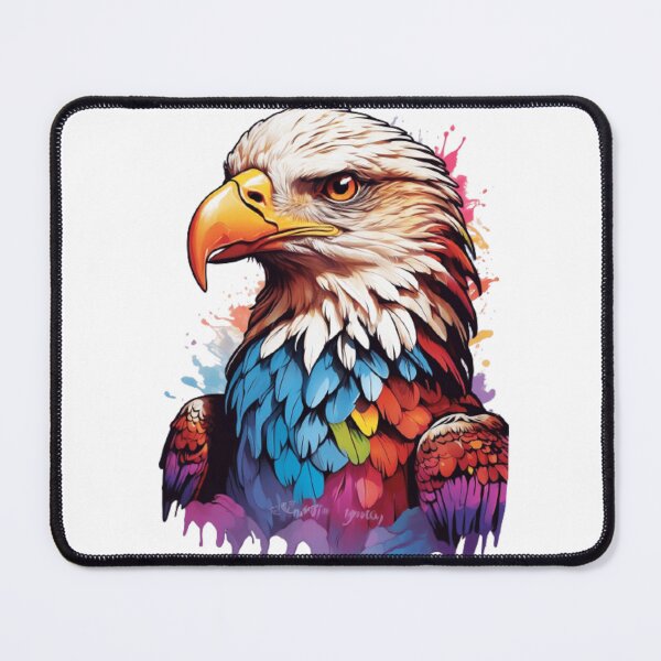 Item preview, American Blad Eagle Head Rainbow designed and sold by martin max.