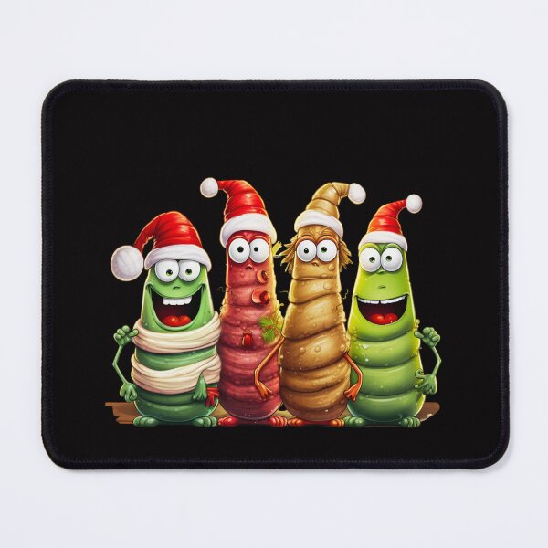 Item preview, Christmas Funny Worms designed and sold by Elisabeth840.