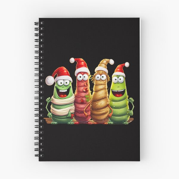 Item preview, Christmas Funny Worms designed and sold by Elisabeth840.