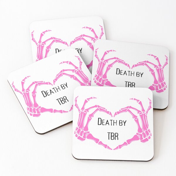 Item preview, Death by TBR pink ver. | booktok designed and sold by terroronslashst.