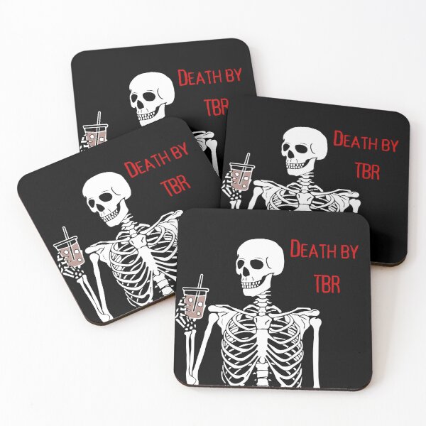 Item preview, Death by TBR | booktok  designed and sold by terroronslashst.