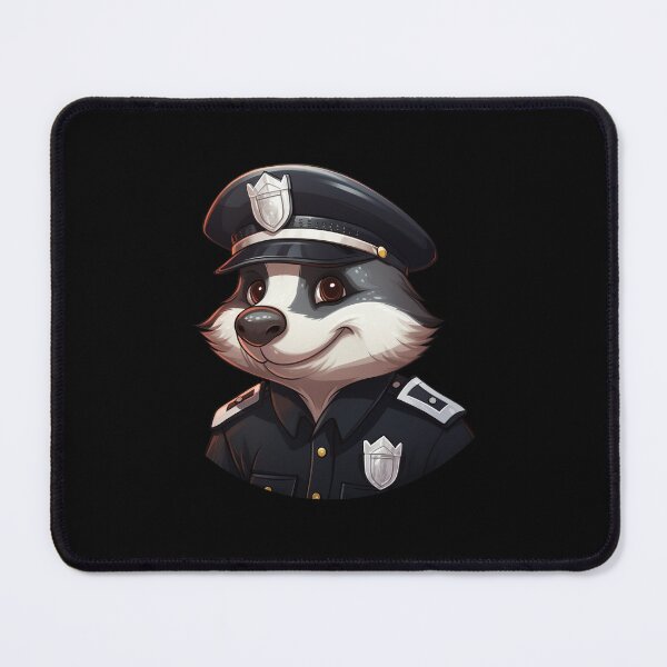 Item preview, Badger policewoman designed and sold by Soulskier.