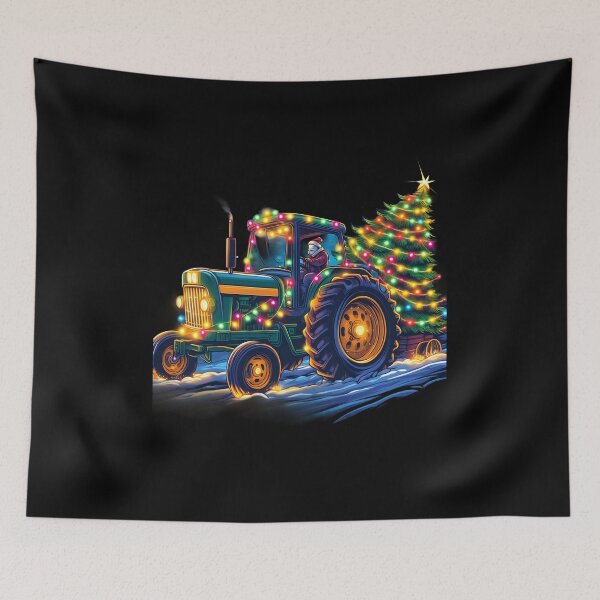 Item preview, Farm Tractor Merry Christmas Farmer Xmas Essential designed and sold by GalaxyGraffiti.