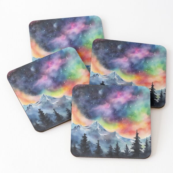 Item preview, Wilderness under the night sky designed and sold by Woodoartdesign.