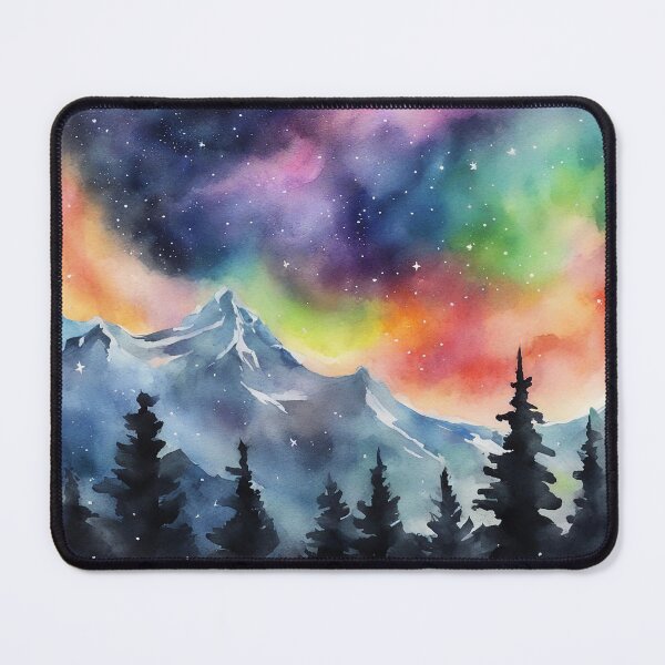 Item preview, Wilderness under the night sky designed and sold by Woodoartdesign.