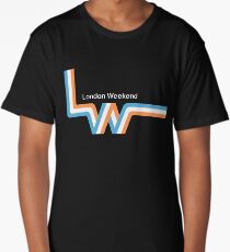 Retro LWT "ribbon" television logo Long T-Shirt
