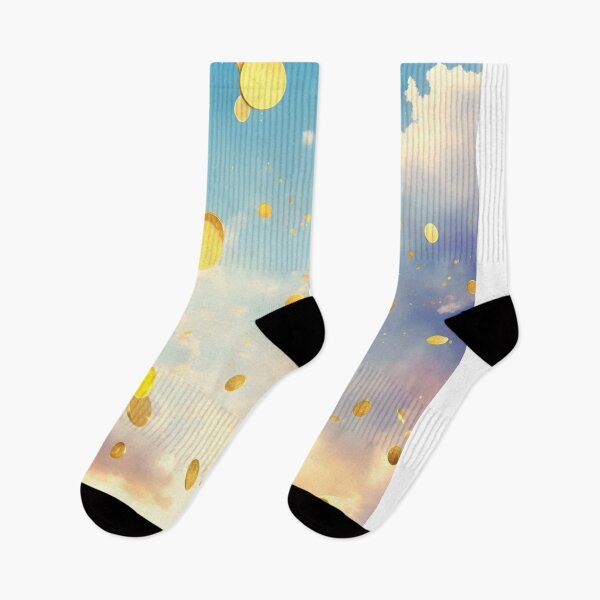Item preview, golden coins falling from the sky designed and sold by AP.