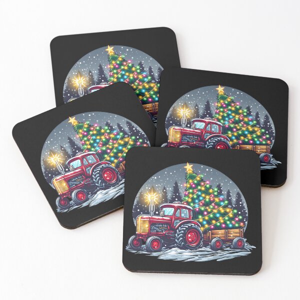 Item preview, Farm Tractor Merry Christmas Farmer Xmas Essential designed and sold by GalaxyGraffiti.