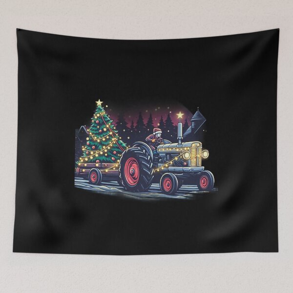 Item preview, Farm Tractor Merry Christmas Farmer Xmas Essential designed and sold by GalaxyGraffiti.