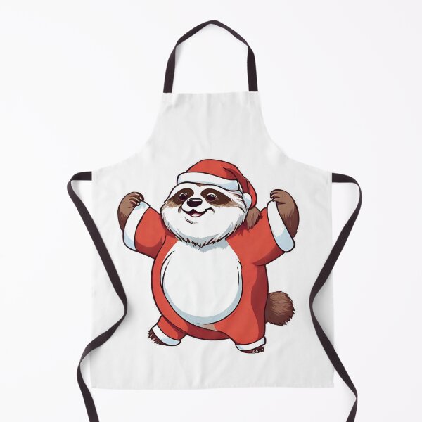 Item preview, santa sloth Christmas  designed and sold by doodlelike.