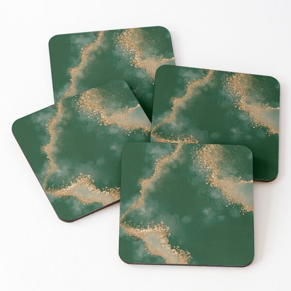 Item preview, Golden Aura Emerald Green  designed and sold by Hawa Shama.