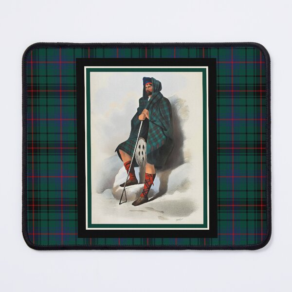 Item preview, Clan Davidson Vintage Portrait Tartan Border designed and sold by plaidwerx.
