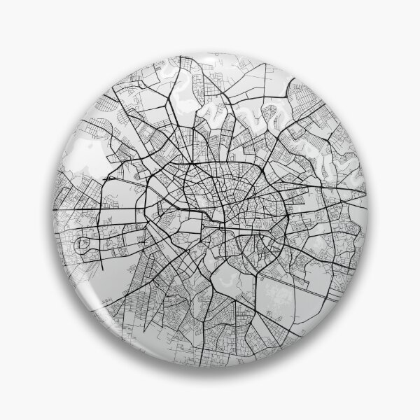 Item preview, Bucharest City Map of Romania - Light designed and sold by deMAP.