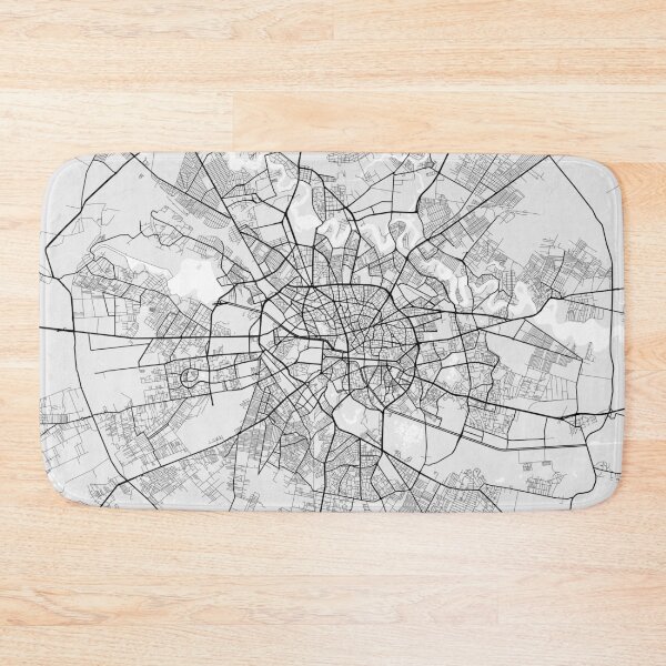 Item preview, Bucharest City Map of Romania - Light designed and sold by deMAP.