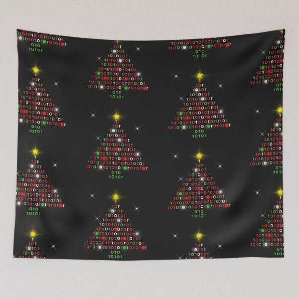 Item preview, Binary code Christmas Tree designed and sold by Code  Monkeys.