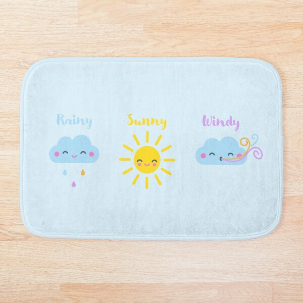 Aperçu de l'œuvre Temps mignon, nuages et soleil créée et vendue par BSBgraphics.